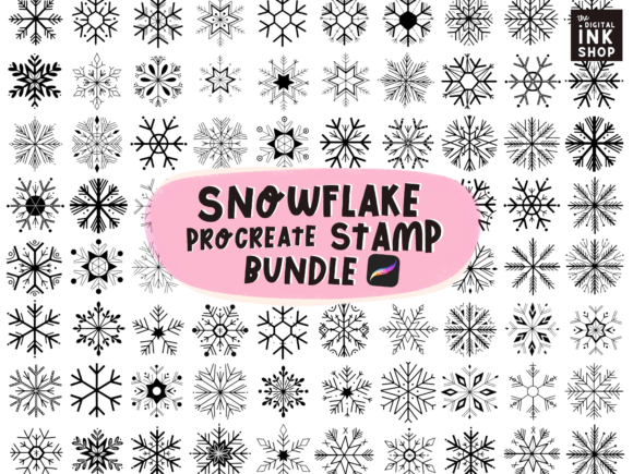 Hand Drawn Snowflake Procreate Stamps: A Practical Guide for Holiday Design Workflows