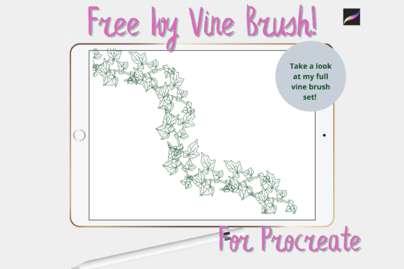 Procreate Ivy Vine Brush Guide