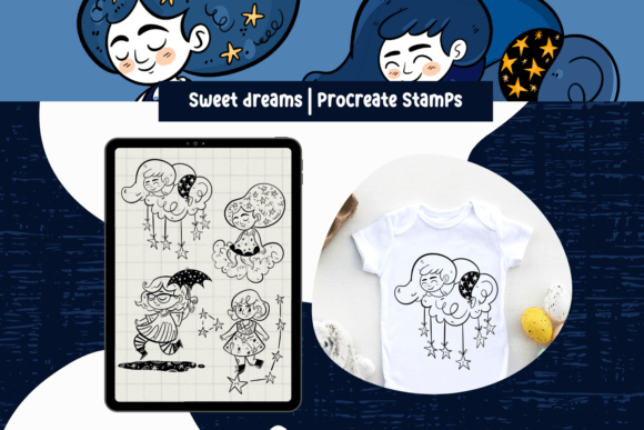 Strategic Visual Branding with Stars and Constellations Procreate Stamps
