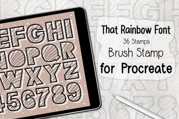 That Rainbow Font Procreate Brush Stamp: A Practical Guide for Digital Designers