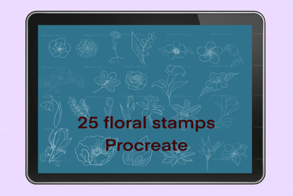 Unlocking Creative Potential with the Procreate Flowers Stamp and Procreate Brush Set