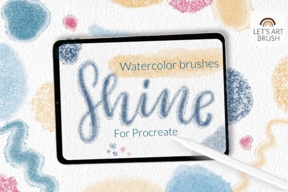 Unlocking Digital Elegance: A Guide to Shimmer Glitter Procreate Watercolor Brushes